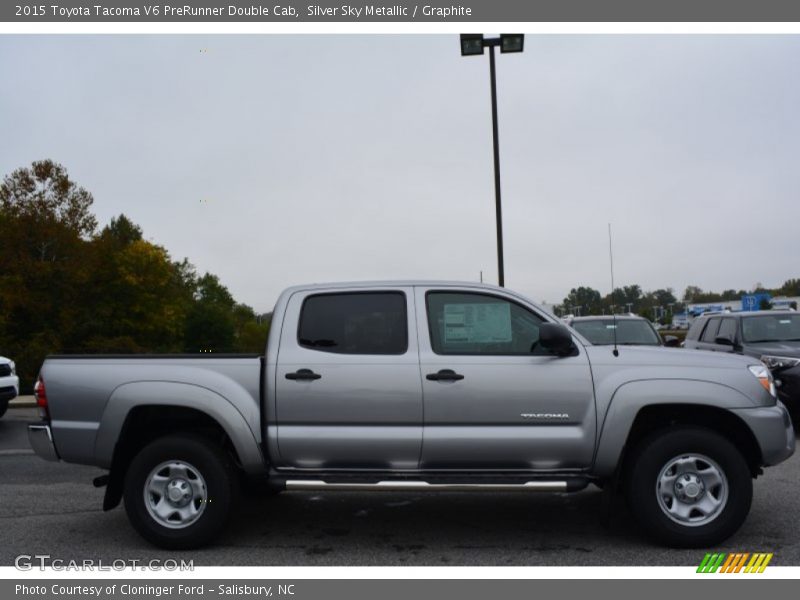  2015 Tacoma V6 PreRunner Double Cab Silver Sky Metallic