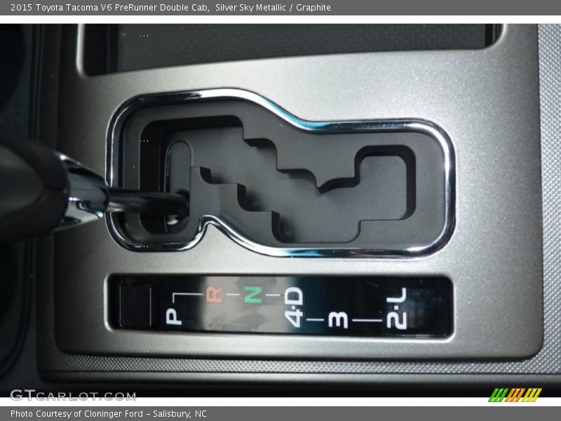 Silver Sky Metallic / Graphite 2015 Toyota Tacoma V6 PreRunner Double Cab