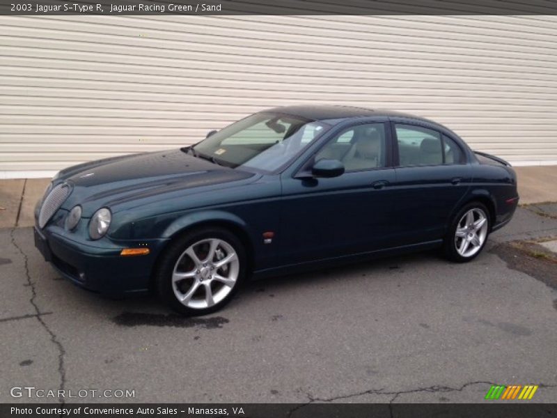 Jaguar Racing Green / Sand 2003 Jaguar S-Type R