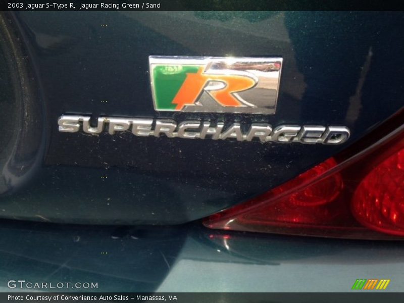Jaguar Racing Green / Sand 2003 Jaguar S-Type R