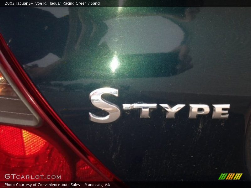Jaguar Racing Green / Sand 2003 Jaguar S-Type R
