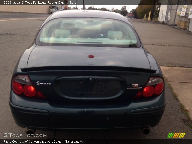 Jaguar Racing Green / Sand 2003 Jaguar S-Type R