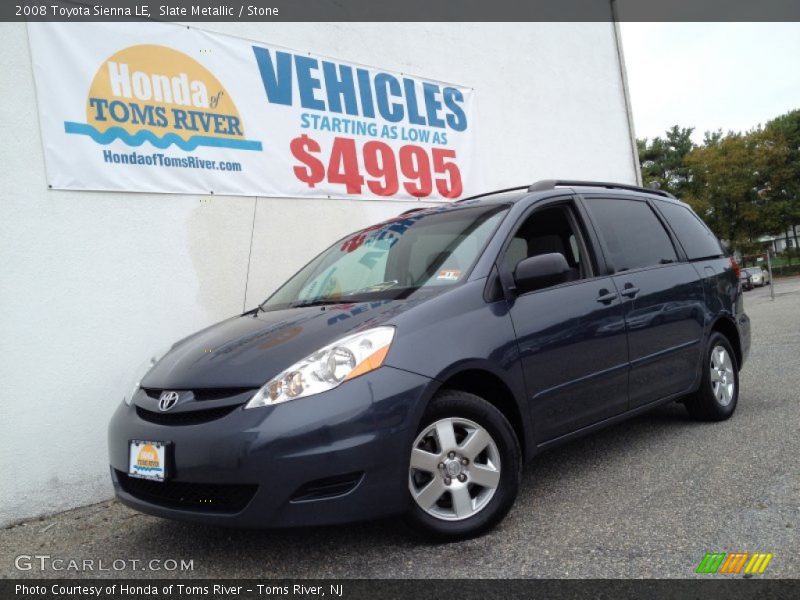 Slate Metallic / Stone 2008 Toyota Sienna LE