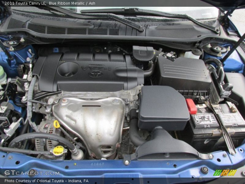 Blue Ribbon Metallic / Ash 2011 Toyota Camry LE