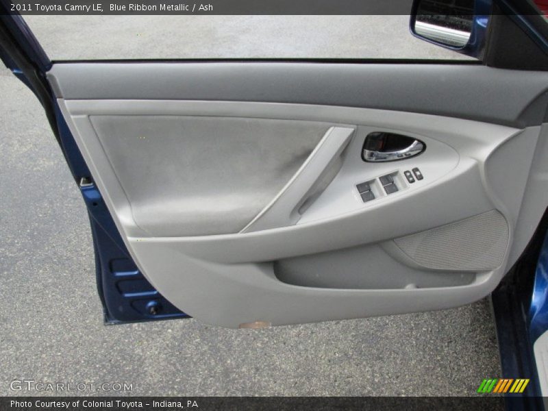 Blue Ribbon Metallic / Ash 2011 Toyota Camry LE