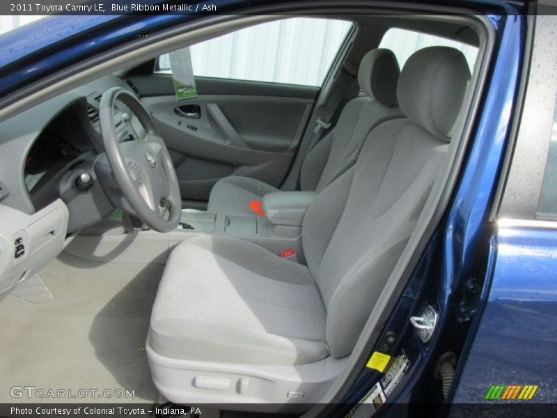 Blue Ribbon Metallic / Ash 2011 Toyota Camry LE