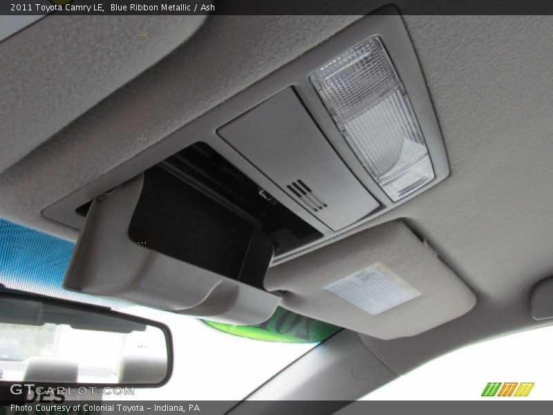 Blue Ribbon Metallic / Ash 2011 Toyota Camry LE