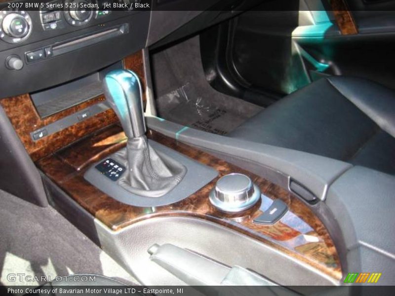 Jet Black / Black 2007 BMW 5 Series 525i Sedan