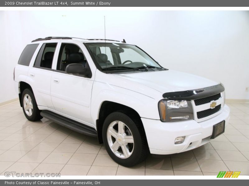 Summit White / Ebony 2009 Chevrolet TrailBlazer LT 4x4