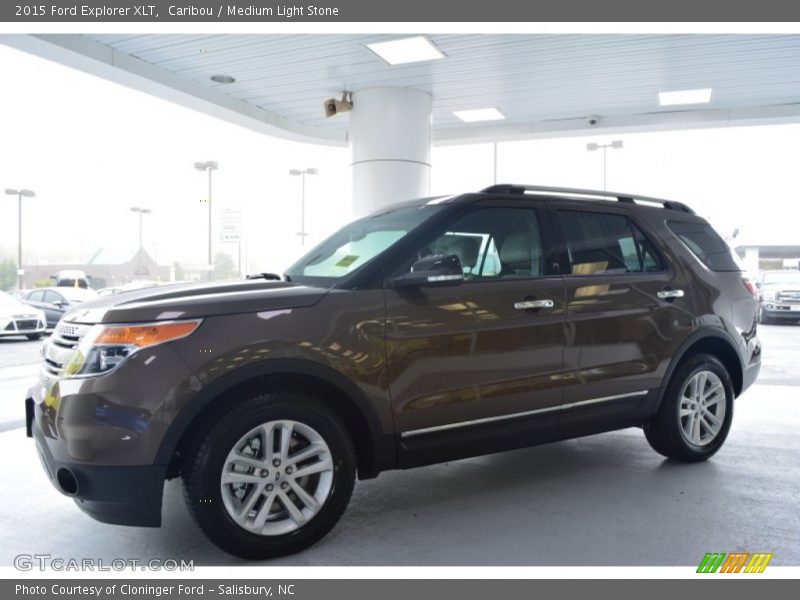 Caribou / Medium Light Stone 2015 Ford Explorer XLT