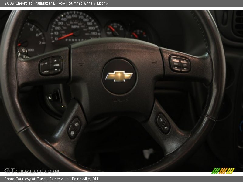 Summit White / Ebony 2009 Chevrolet TrailBlazer LT 4x4