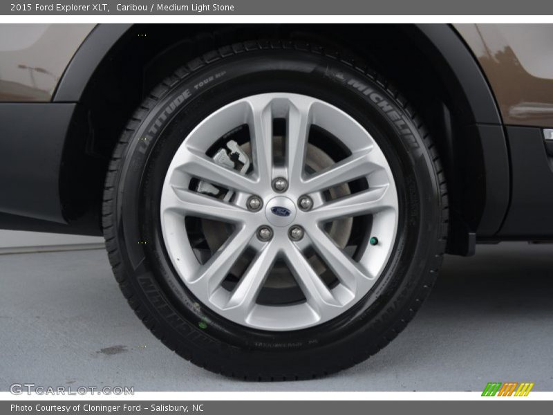 Caribou / Medium Light Stone 2015 Ford Explorer XLT