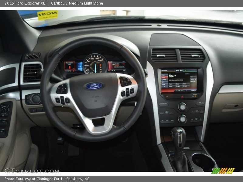 Caribou / Medium Light Stone 2015 Ford Explorer XLT