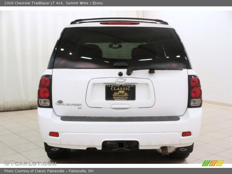 Summit White / Ebony 2009 Chevrolet TrailBlazer LT 4x4