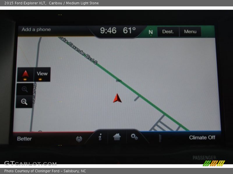 Caribou / Medium Light Stone 2015 Ford Explorer XLT