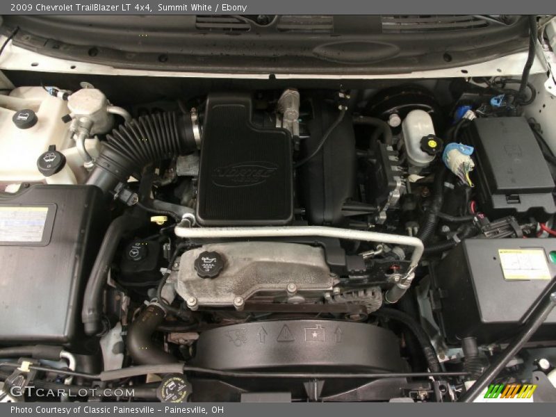 Summit White / Ebony 2009 Chevrolet TrailBlazer LT 4x4