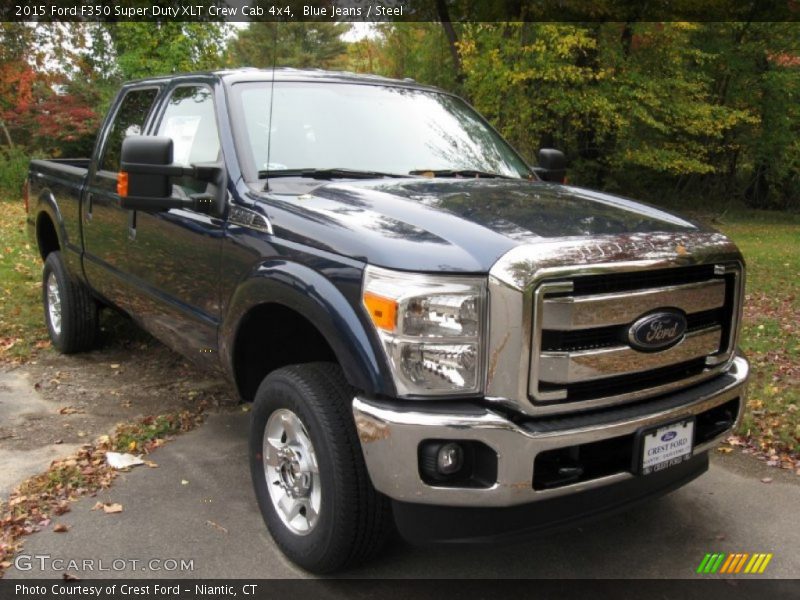 Blue Jeans / Steel 2015 Ford F350 Super Duty XLT Crew Cab 4x4