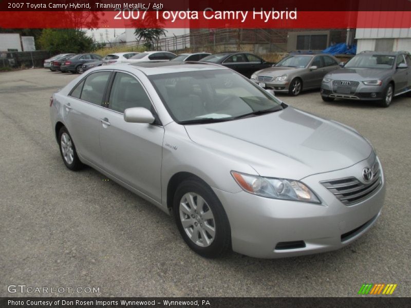 Titanium Metallic / Ash 2007 Toyota Camry Hybrid