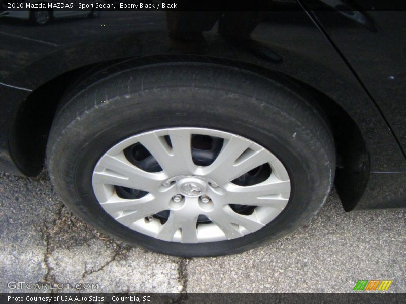 Ebony Black / Black 2010 Mazda MAZDA6 i Sport Sedan