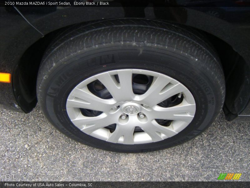 Ebony Black / Black 2010 Mazda MAZDA6 i Sport Sedan