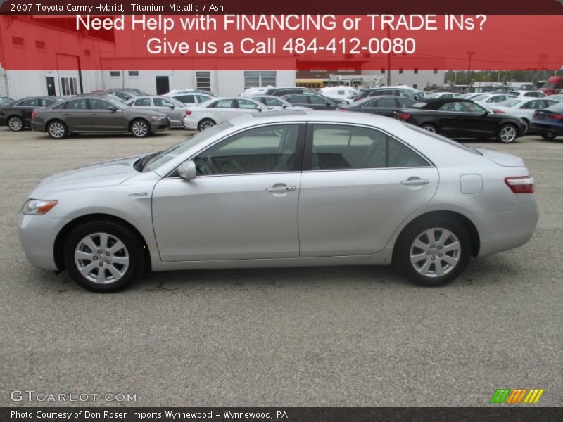 Titanium Metallic / Ash 2007 Toyota Camry Hybrid