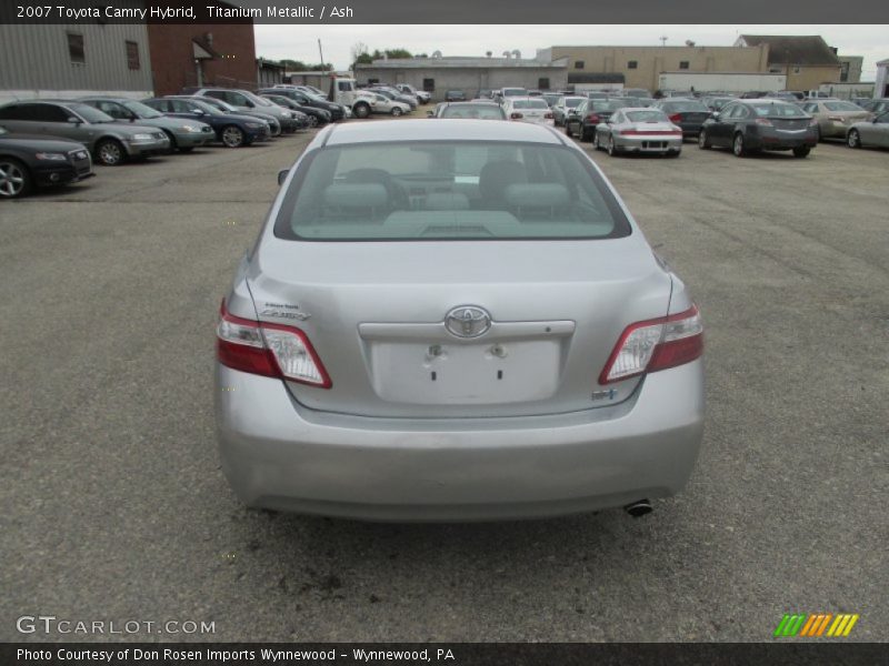Titanium Metallic / Ash 2007 Toyota Camry Hybrid