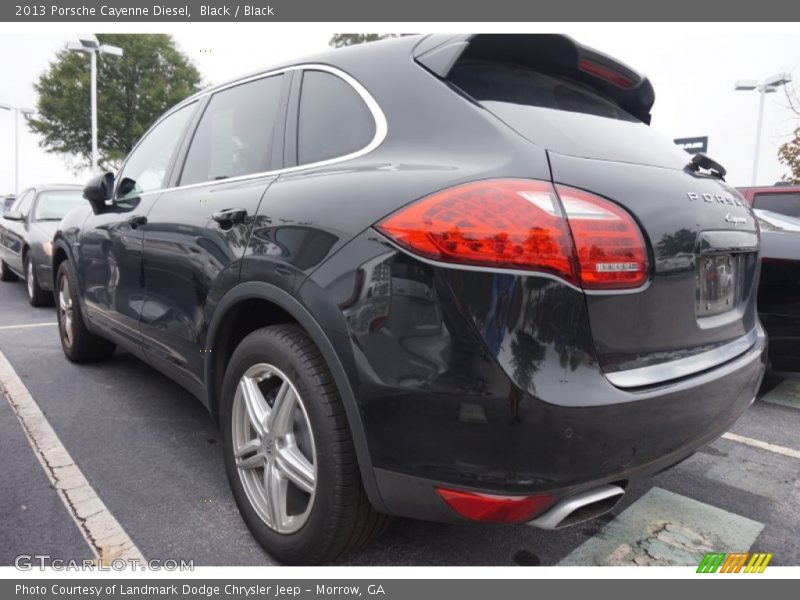 Black / Black 2013 Porsche Cayenne Diesel