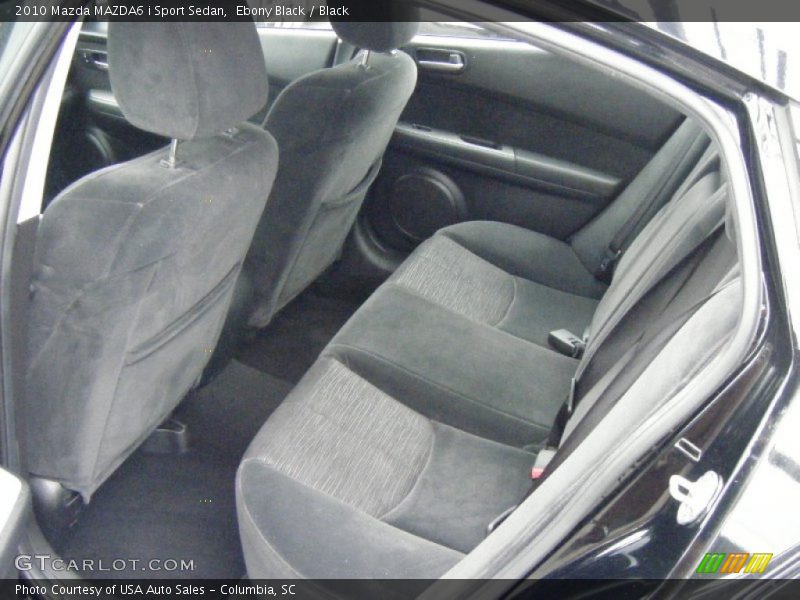 Ebony Black / Black 2010 Mazda MAZDA6 i Sport Sedan