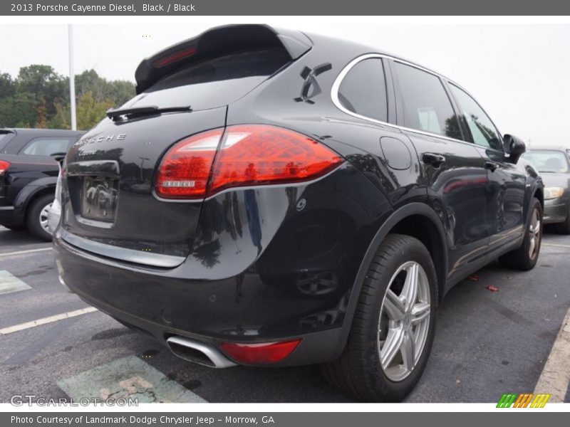 Black / Black 2013 Porsche Cayenne Diesel