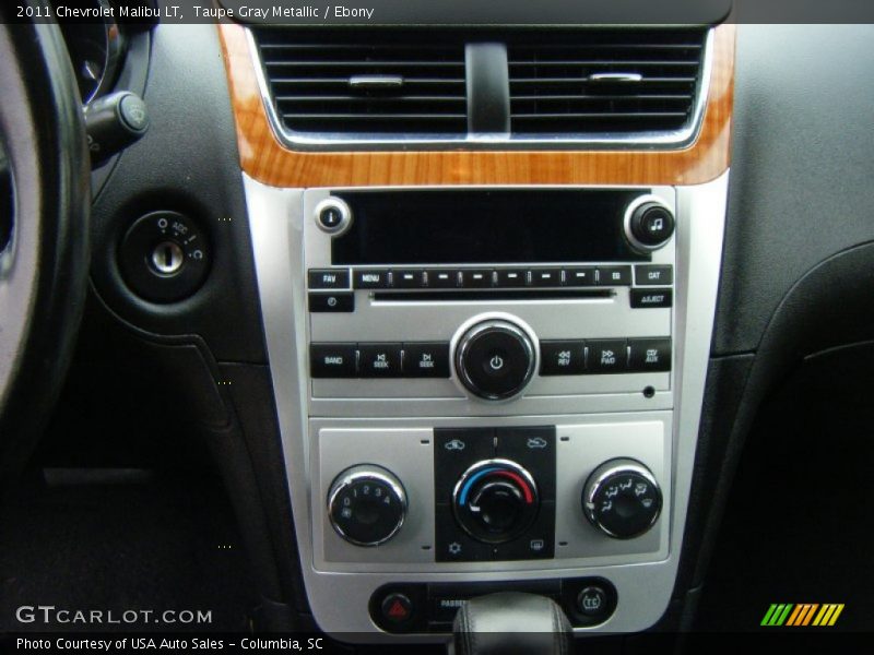 Taupe Gray Metallic / Ebony 2011 Chevrolet Malibu LT
