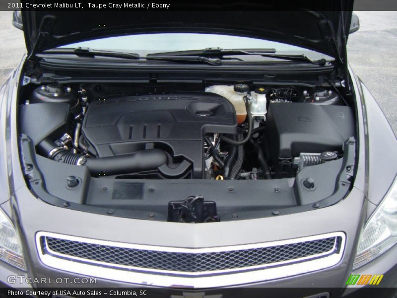 Taupe Gray Metallic / Ebony 2011 Chevrolet Malibu LT