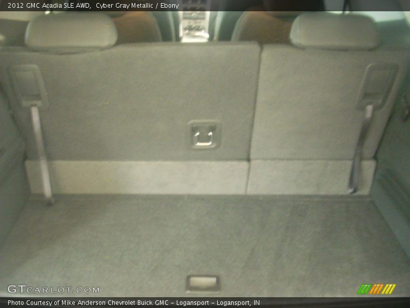 Cyber Gray Metallic / Ebony 2012 GMC Acadia SLE AWD