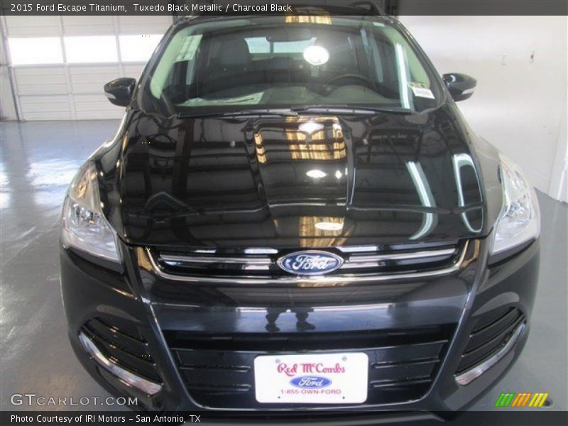 Tuxedo Black Metallic / Charcoal Black 2015 Ford Escape Titanium