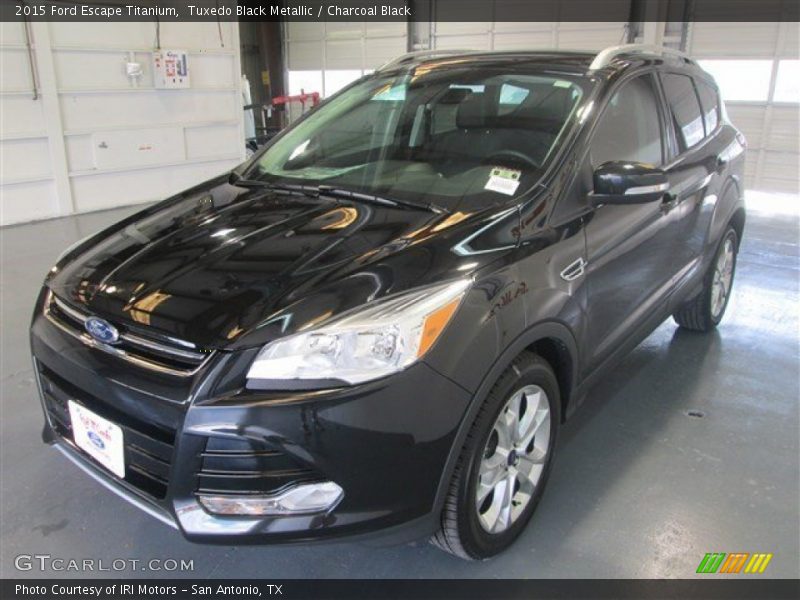 Tuxedo Black Metallic / Charcoal Black 2015 Ford Escape Titanium