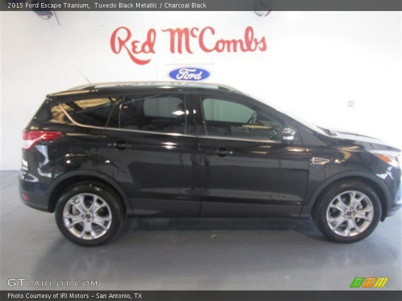 Tuxedo Black Metallic / Charcoal Black 2015 Ford Escape Titanium