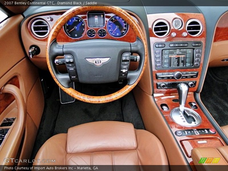 Dashboard of 2007 Continental GTC 