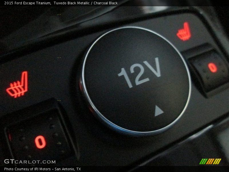 Tuxedo Black Metallic / Charcoal Black 2015 Ford Escape Titanium
