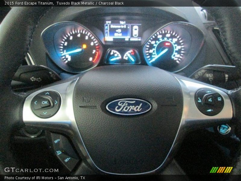 Tuxedo Black Metallic / Charcoal Black 2015 Ford Escape Titanium