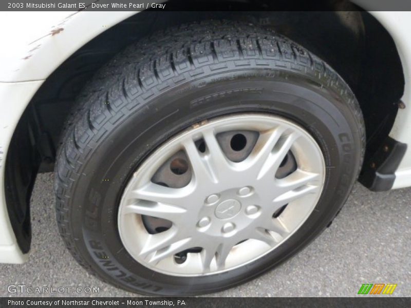 Dover White Pearl / Gray 2003 Mitsubishi Galant ES