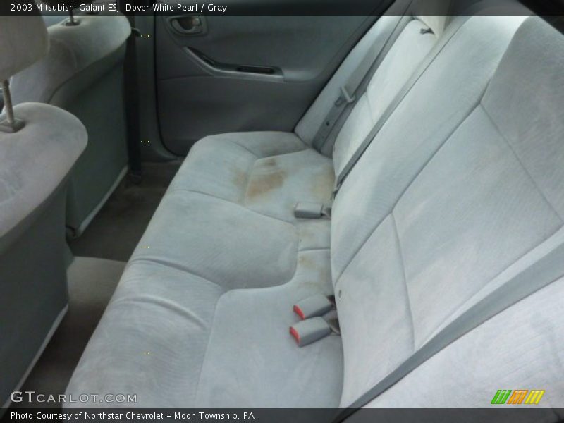 Dover White Pearl / Gray 2003 Mitsubishi Galant ES