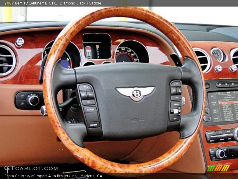  2007 Continental GTC  Steering Wheel