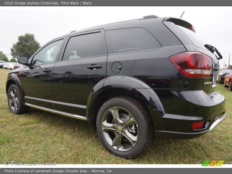 Pitch Black / Black 2015 Dodge Journey Crossroad