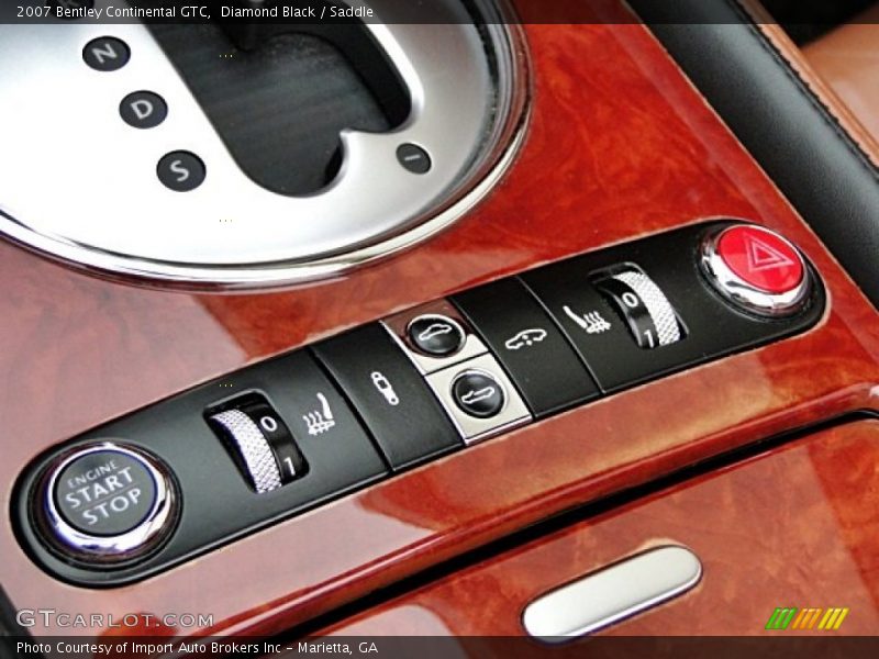 Controls of 2007 Continental GTC 