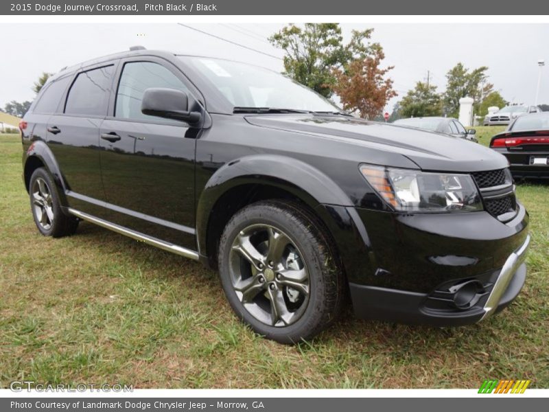 Pitch Black / Black 2015 Dodge Journey Crossroad