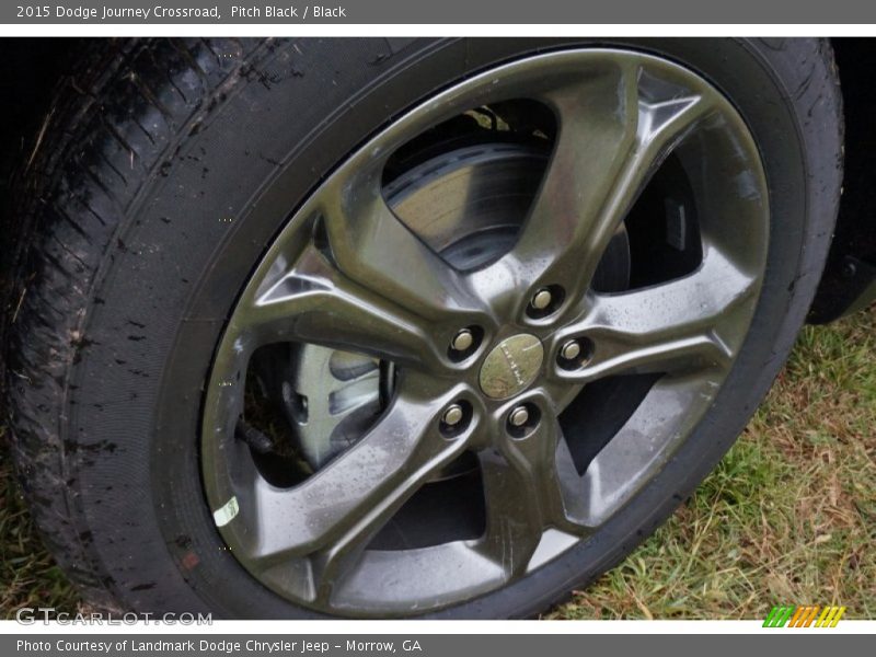 Pitch Black / Black 2015 Dodge Journey Crossroad