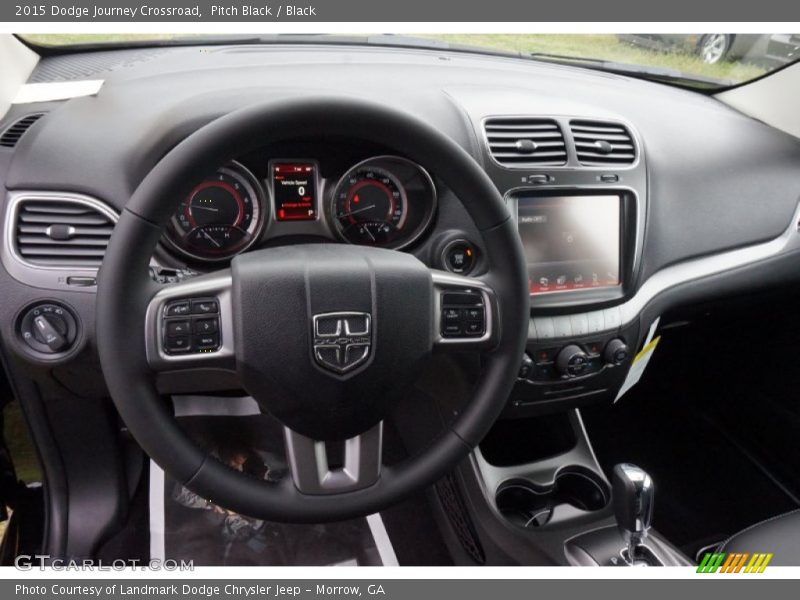 Pitch Black / Black 2015 Dodge Journey Crossroad
