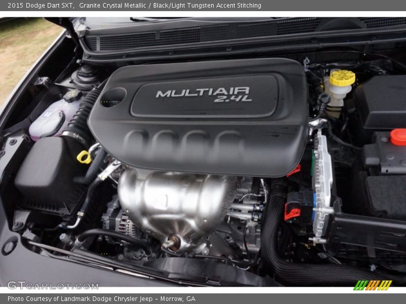 Granite Crystal Metallic / Black/Light Tungsten Accent Stitching 2015 Dodge Dart SXT