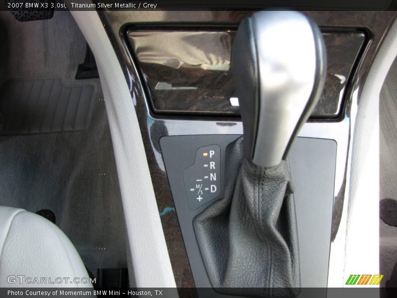 Titanium Silver Metallic / Grey 2007 BMW X3 3.0si