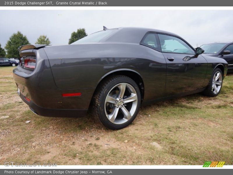 Granite Crystal Metallic / Black 2015 Dodge Challenger SXT
