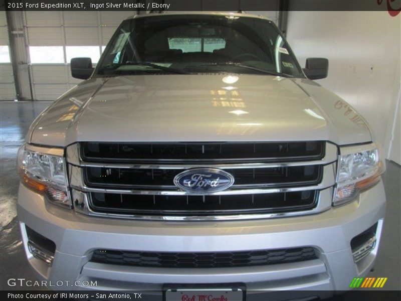 Ingot Silver Metallic / Ebony 2015 Ford Expedition XLT